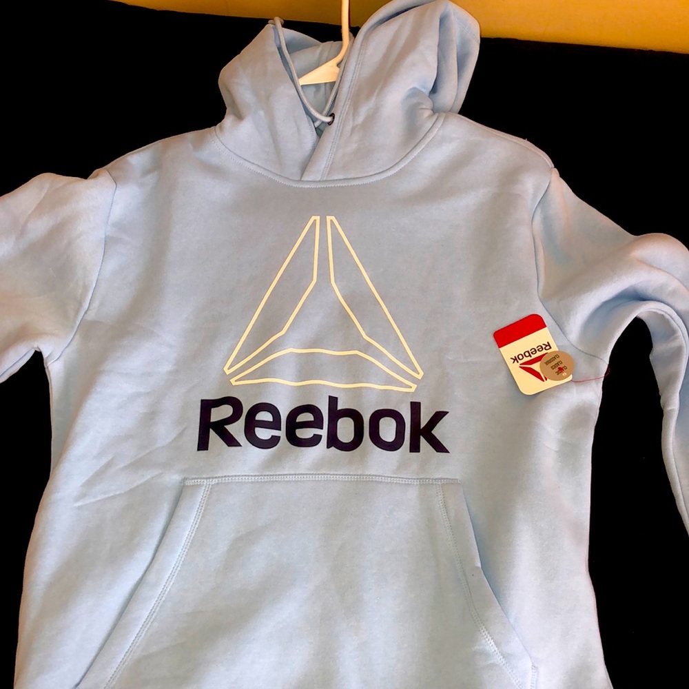 Blue Reebok hoodie